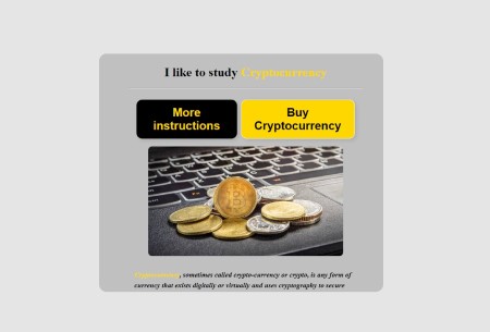 Cruptocurrency App